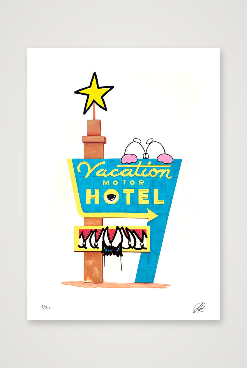 HOTEL — A3 (30×42cm, 12×17") Print only
